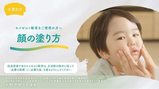 顔の塗り方